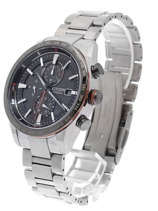 CITIZEN Atessa Actline AT8189-61E/H800-A1CN206 Solar Powered Radio Men\'s_975172 main image 7